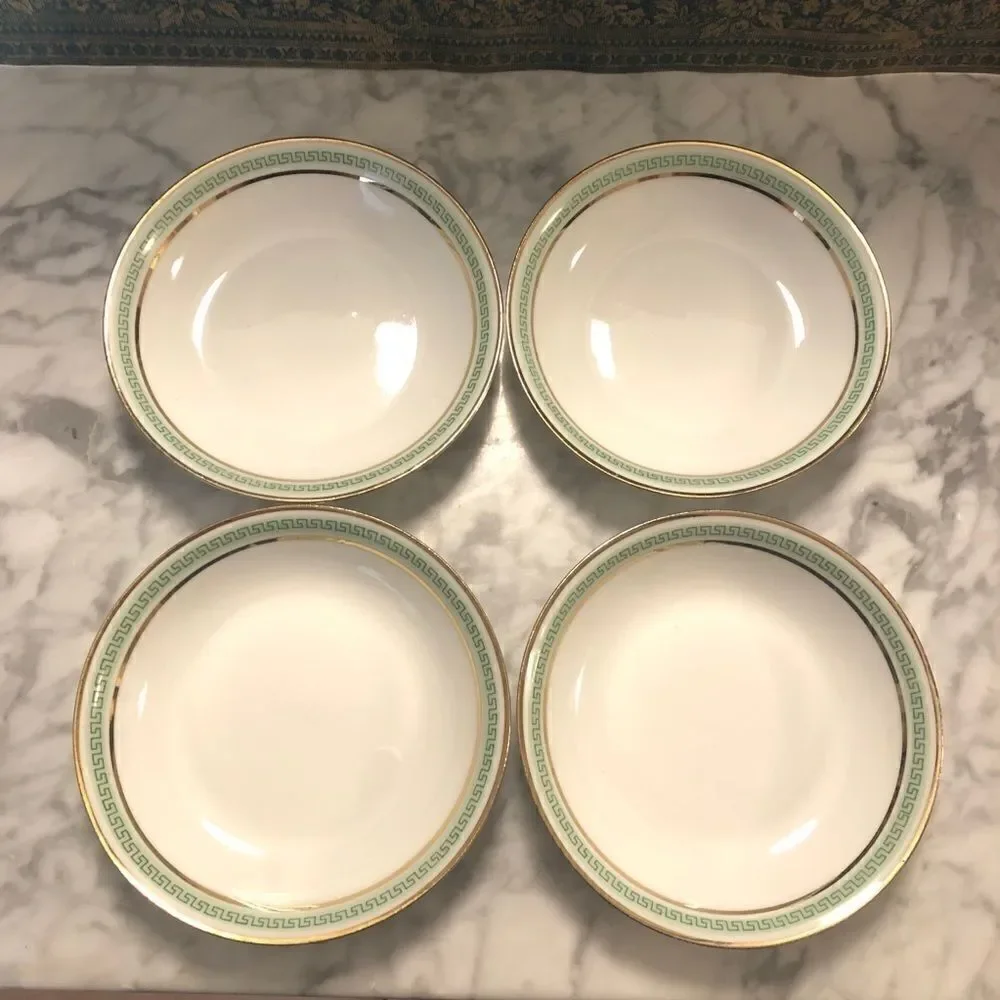 Set of 4 Vintage Delinieres & Co Limoges Bowls